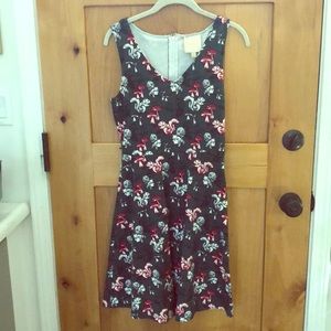 Modcloth This Day and Page Squirrel Dress